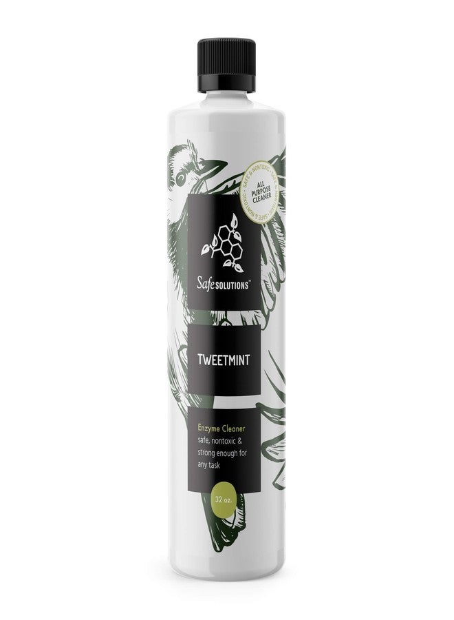 Safe Solutions Best Natural Cleaning Product - TweetMint All Purpose Non-toxic Enzyme Cleaner (32 Oz.) - Image 1